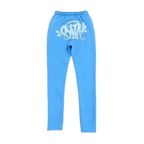 Blue Syna Sweatpant Logo Blue Syna Sweatpant Logo