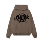 BrownBlack Syna World Syna Hoodie Logo