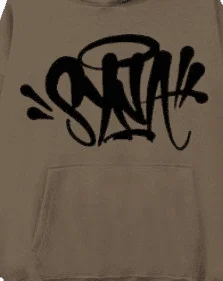 BrownBlack Syna World Syna Hoodie Logo