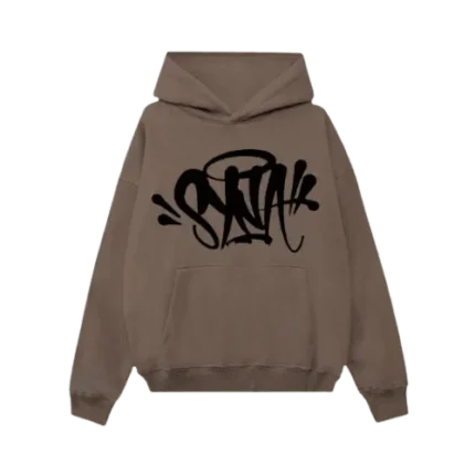 BrownBlack Syna World Syna Hoodie Logo