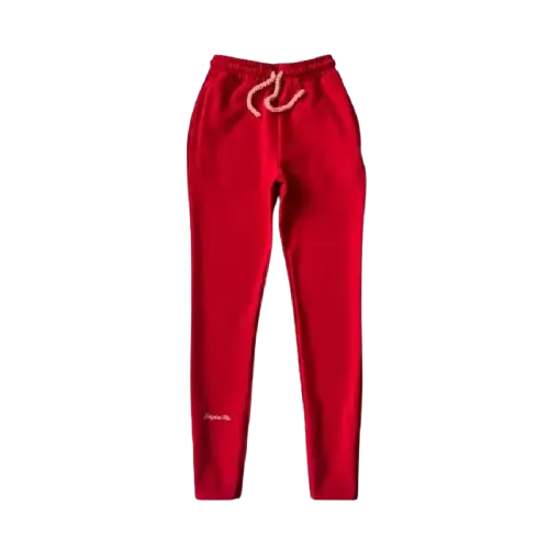 Red Syna World Sweatpants Logo Red Syna World Sweatpants Logo