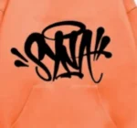 Orange Syna World Hoodie Graphics