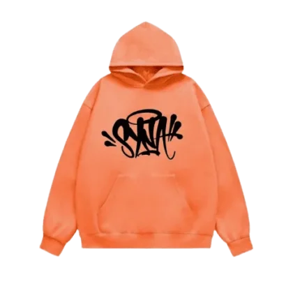 Orange Syna World Hoodie Graphics