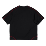 SYNA Black Tee Perforated