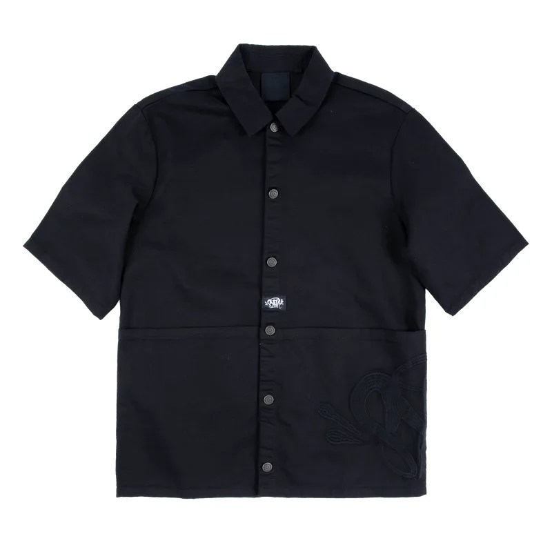 SYNA Black Workwear Shirts SYNA Black Workwear Shirts