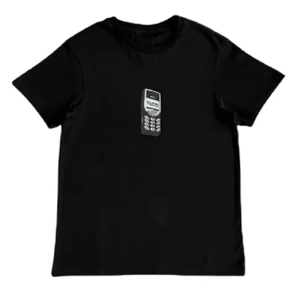 Syna Black T Shirt Mobile