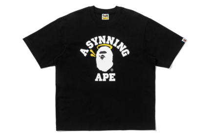 synasworl BAPE X CENTRAL TEE CEE COLLEGE FIT